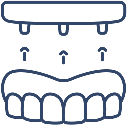 Dental implant icon